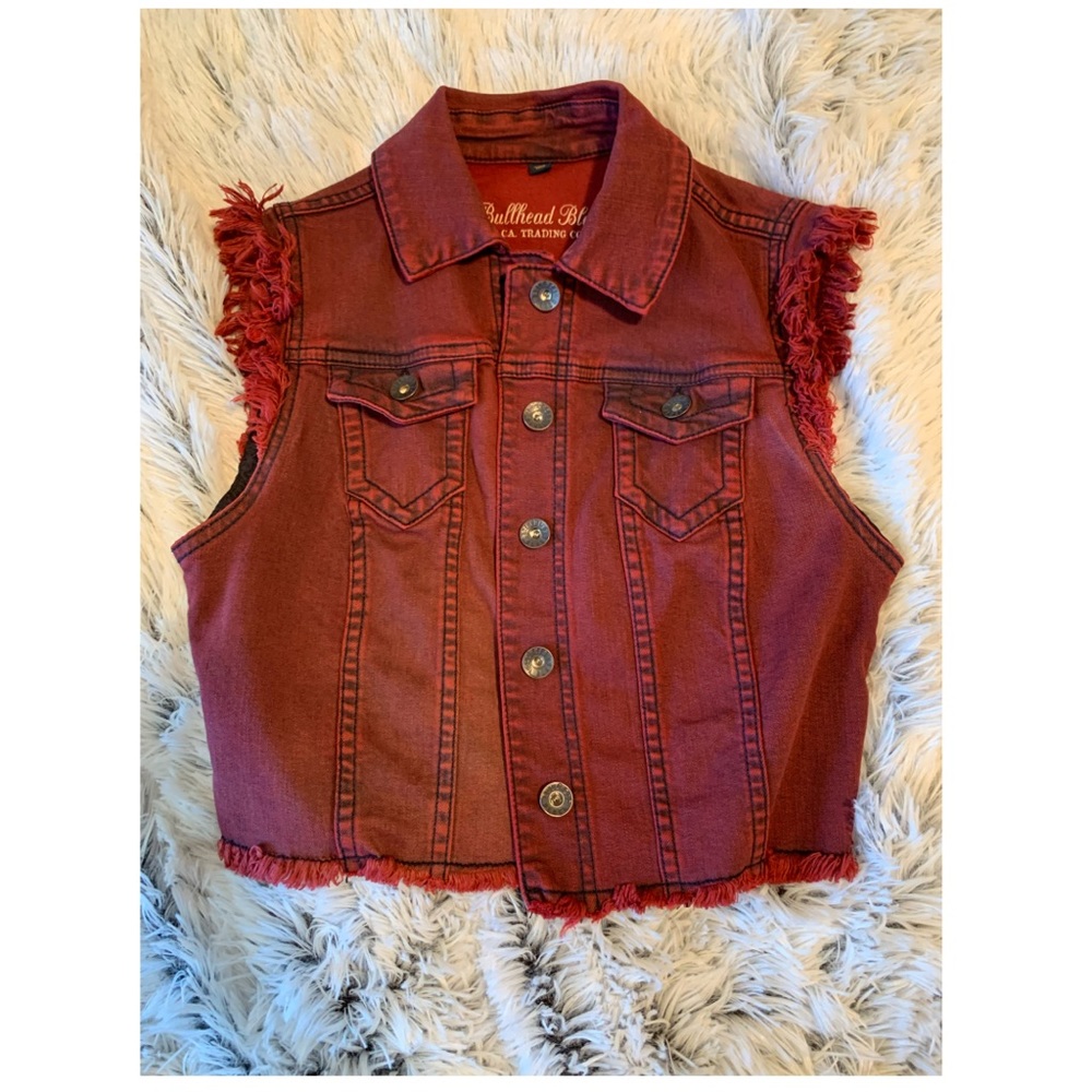 Red Crop Jacket